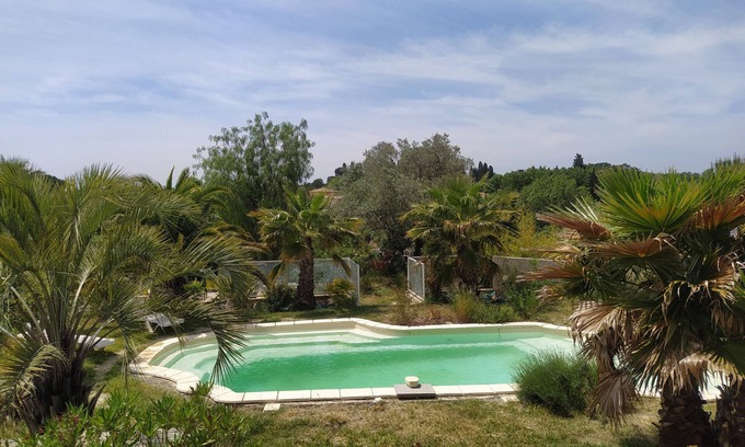 Pouzolles Villa | Single-storey villa with private Californian pool
