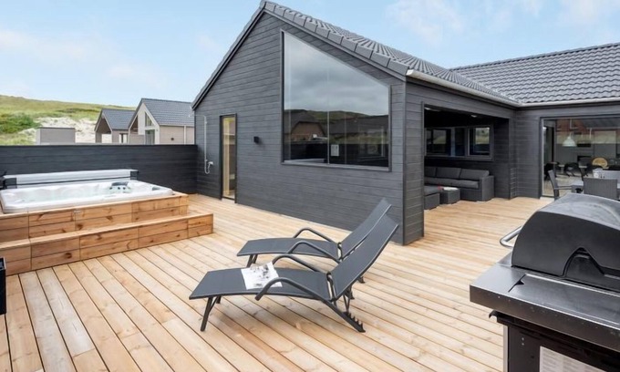 Kongsmark House | Oceanfront Retreat: Sitka by Interhome with Private Pool