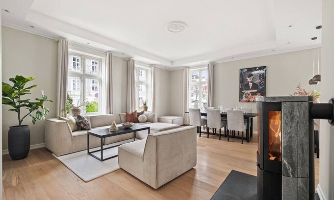 Nygard Apartment | Skandinavisk Luksus i Bergens Flotteste Gate