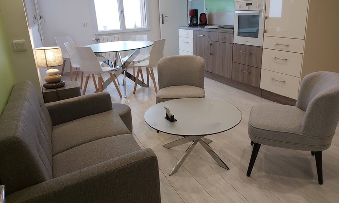 Megeve Apartment | Inviting Ski-In/Ski-Out Duplex Ancolies in Megeve