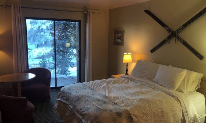 Powder Mountain Cabin | Ski in/out room for one or two at Powder Mountain