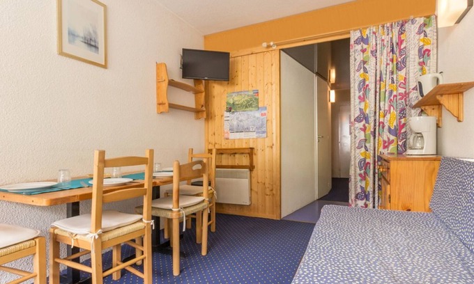 Arc-2000 Apartment | Inviting Studio Les Arcs 2000: Ideal for Families & Relaxation