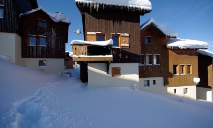 Plagne Villages Ski Chalet | Ski-In Access in Village Center with Prime Amenities