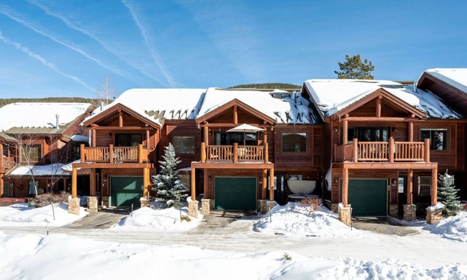 Old Town House | Inviting Ski Resort Retreat with Private Hot Tub & Deck Views