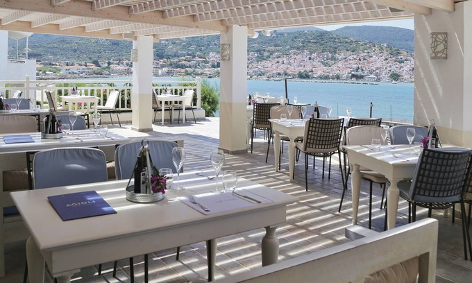 Skopelos Hotel | Indulge at Skopelos Village Hotel - Rated 9.2/10