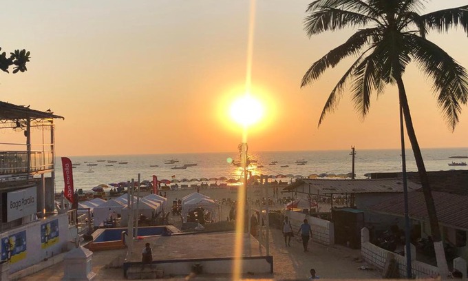Baga House | Budget-Friendly Sky Beach View with Oceanfront Amenities