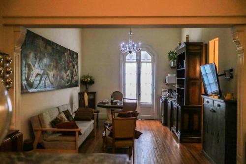 Ciudad Vieja Apartment | Sky Garden Sarandi: Poolside Relaxation & Barbecue Bliss