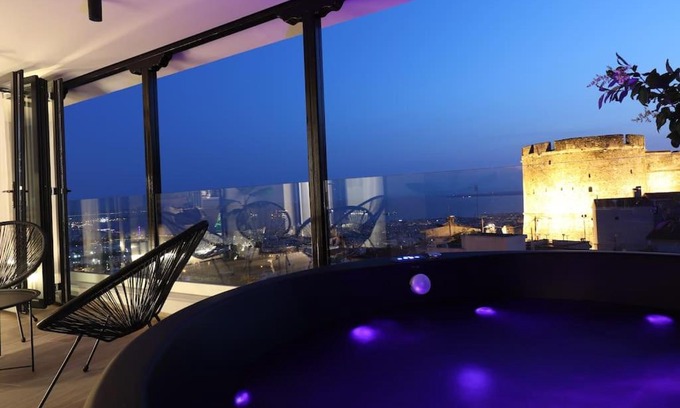 Ano Poli Apartment | Experience Skyline Suite & Spa: Top-Rated Comfort Awaits