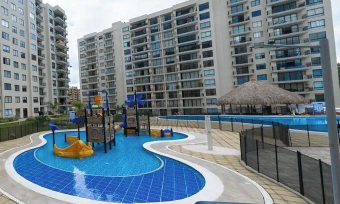 Fusagasuga Apartment | Stylish 3BR Urban Retreat with Pool and Spa Amenities