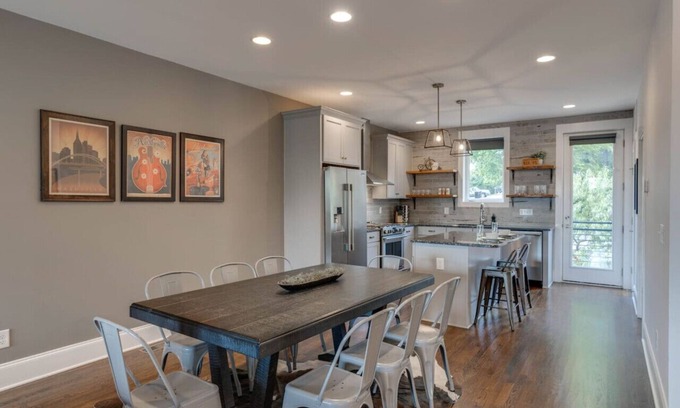 Eighth Avenue House | Stylish Townhome Steps from Broadway with Family-Friendly Perks