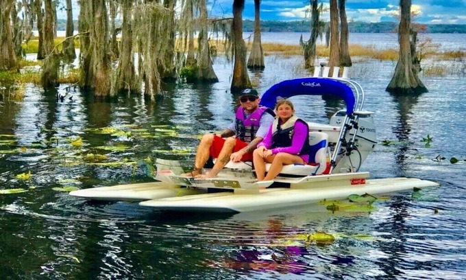 Clermont House | Relax in a Private Oasis with Boating & Games for 46!