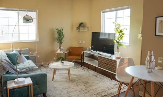 Downtown Wichita Apartment | Discover Sleepover: Cozy 1BD/1BA with Gym in Wichita