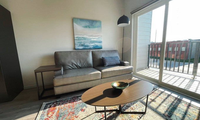 NoDo District Apartment | Perfect Retreat: 1BD/1BA with Gym in Downtown Omaha