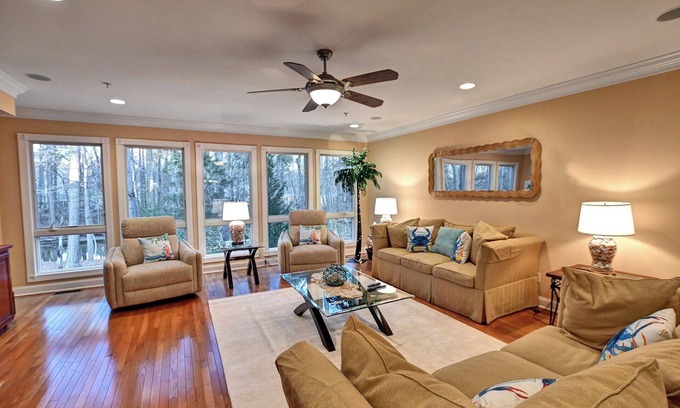 Frankford House | Sleeps 11 - Beautiful townhome with elevator conveniently located near Bethany Beach! Community Pool!