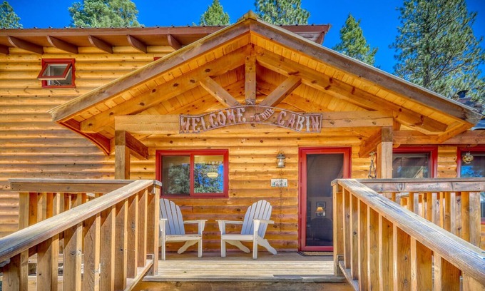 Bayfield Cabin | Idyllic Log Home with Scenic Views and Inviting Pool