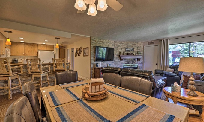 Brian Head Condo | Ideal Slopeside Condo: Hot Tub & Game Room Access!