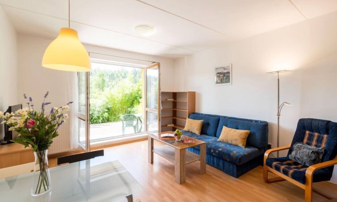 Janske Lazne Apartment | Inviting Sluneční stráň II with Spa & Lake Views