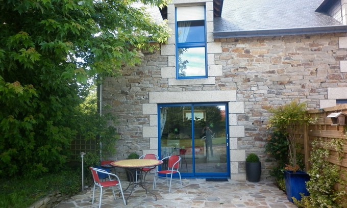 Riec-sur-Belon House | Cozy Cottage Mesanges: Oceanfront with Pool & Breakfast
