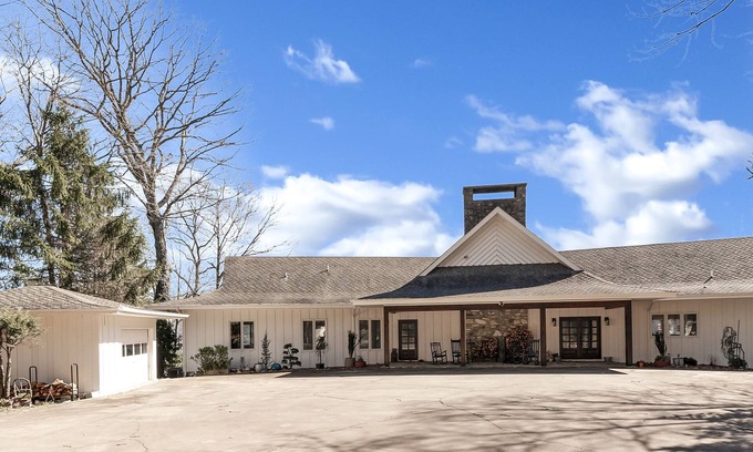 Waynesville House | Unforgettable Smoky Mountain Retreat with Spa & Hot Tub