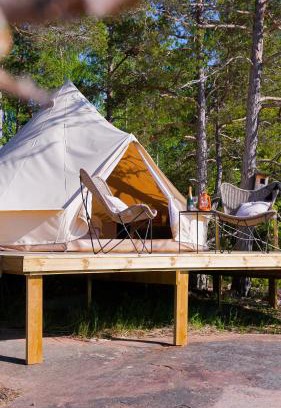 Odkarby Other | Pet-Friendly Snäckö Canvas Hotell with Ocean Views & Breakfast