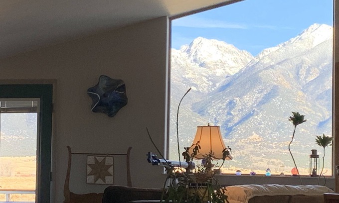 Crestone Apartment | Mountain Retreat with Scenic Views & Family-Friendly Amenities