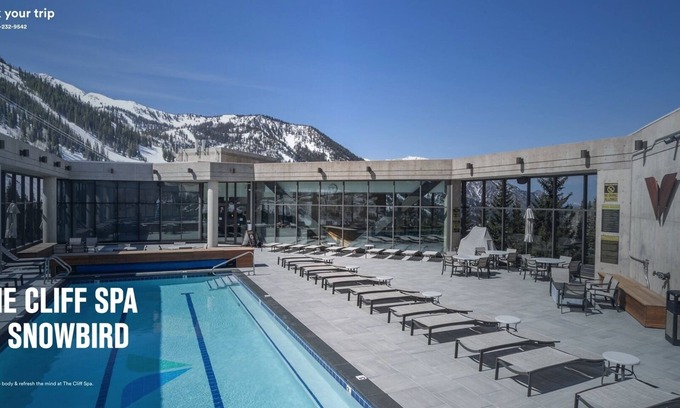 Salt Lake Mountain Resorts Condo | Premier Snowbird Cliff Club Ski-in Condo with Hot Tub