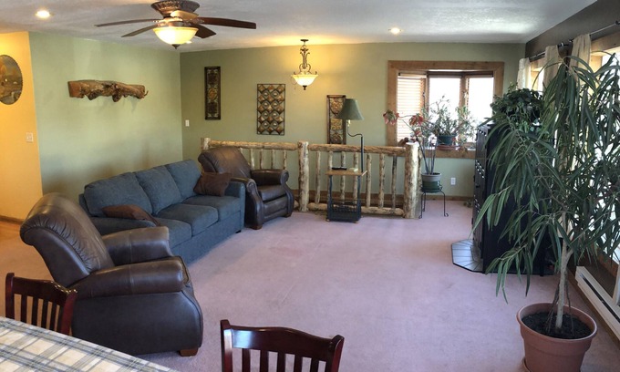 West Yellowstone Condo | Secure Snowmobile Trailer Parking in a Quiet Location