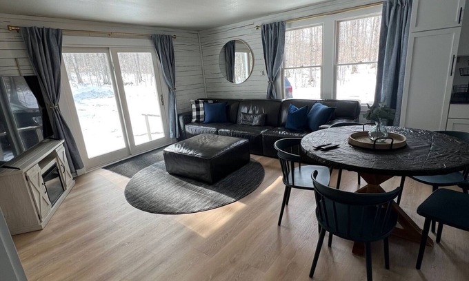Petoskey House | Quiet Getaway with Snowmobiling Trails & Family-Friendly Amenities