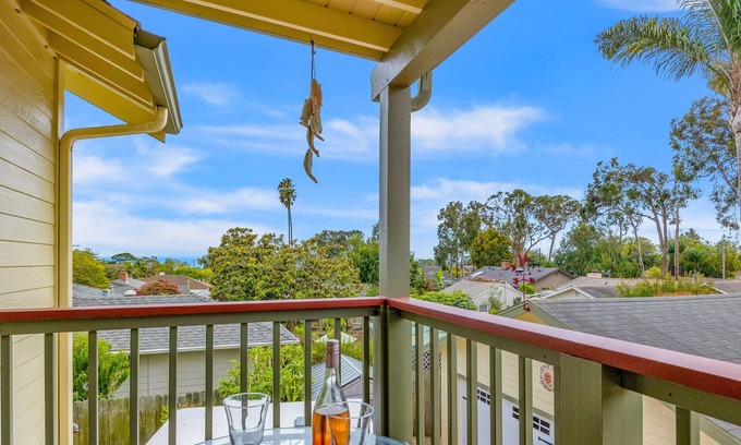 West Mesa House | SoCal paradise with backyard garden, patio & ocean-view balcony