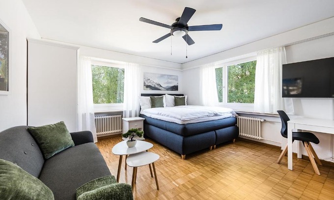 Kreuzlingen Apartment | Cooldis 2: Family-Friendly Retreat with Free Parking