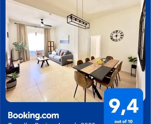 Ensanche Centro Apartment | Chic Soho Málaga: Family-Friendly Elegance with Top Ratings