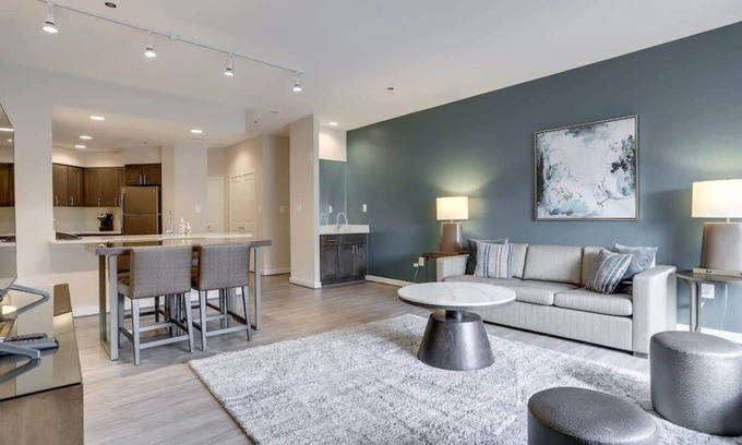 Court House Apartment | Elegant Stay at Courtland Towers with Pool & Family Amenities