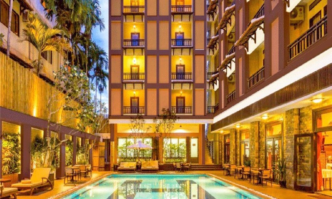 Siem Reap Hotel | Discover Sokchea Angkor Hotel: Rated 9.2 with Pool & Spa