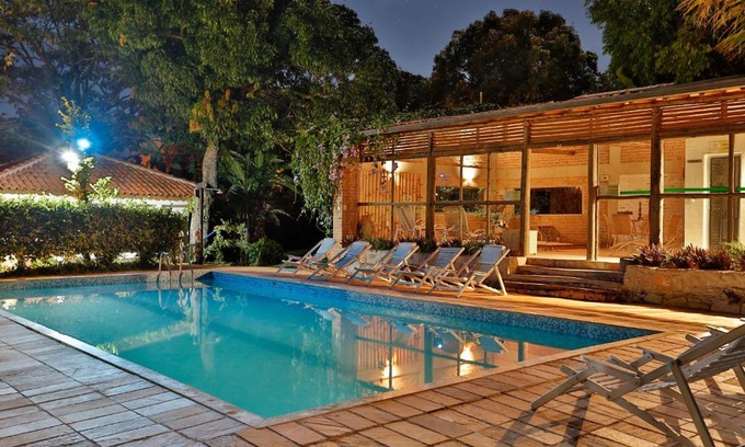 Santana do Riacho House | Experience Solar dos Ipês: 4-Star Stay with Pool & Hot Tub