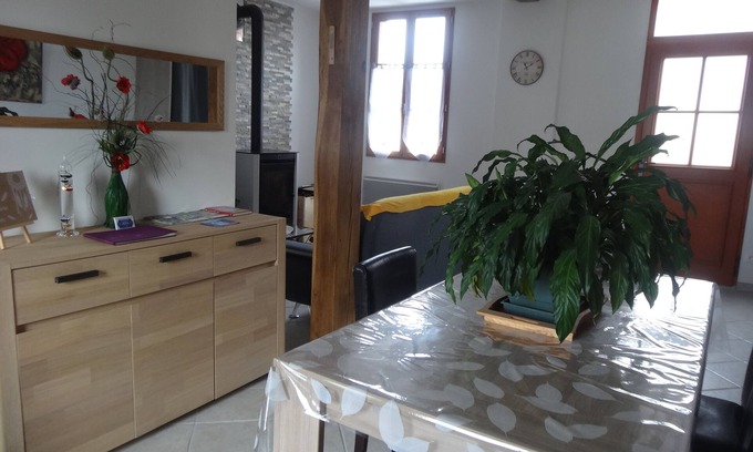 La Ferte-Saint-Aubin House | Cozy Solognote House for 4: Family-Friendly & Fully Equipped
