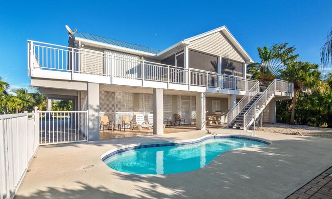 Marathon House | Relax at Sombrero Sands: 4-Star Poolside Retreat