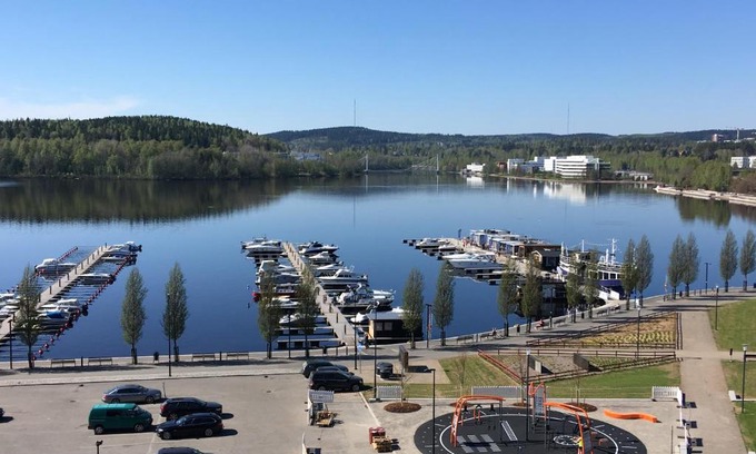 Jyvaskyla Apartment | Lakefront Bliss at Sonaatti Studio - Guest Rated 9/10