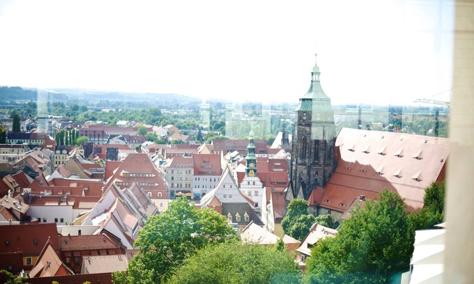 Pirna Apartment | Discover Sonnenstein Castle: Breathtaking Views & Pool