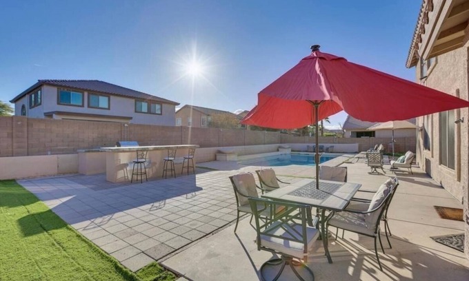 Laveen Village House | Discover Sonoran Paradise: 6BR Home with Private Pool