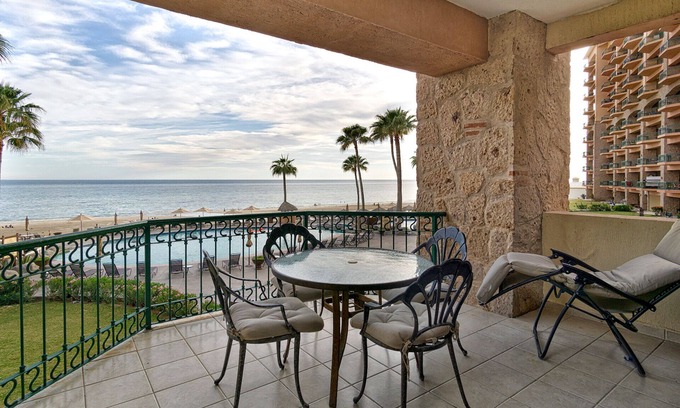 La Choya Condo | Oceanfront Getaway: Sonoran Sea E-212 with Pool & Spa