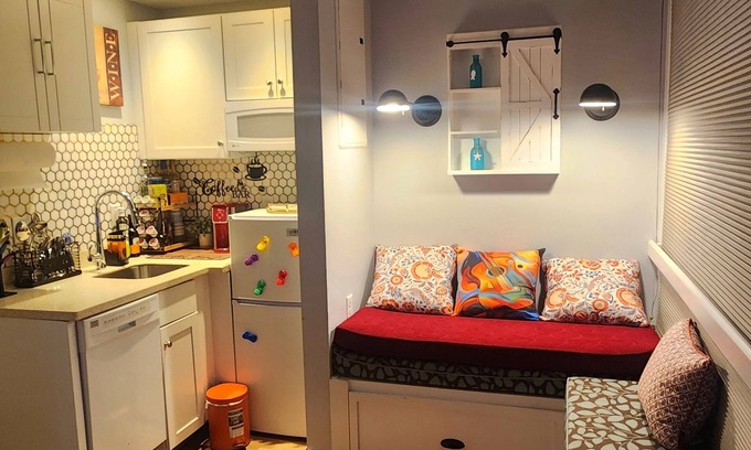Downtown Condo | Soothing condo with AC in vibrant Providence