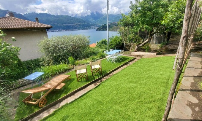 Dorio Apartment | Serene Sopravento Lake View with Family and Pet-Friendly Amenities
