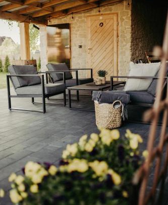 gmina Jozefow House | Discover Sosnowy Zakątek: Oceanfront Retreat with Spa