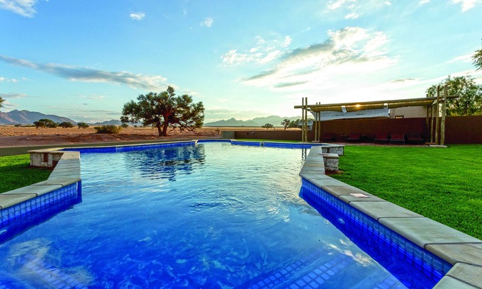 Sesriem Cabin | Discover Sossusvlei Lodge: 4-Star Retreat with Pool & Dining