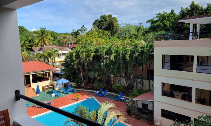Villas Ana Maria Apartment | Pet-Friendly Sosua Deluxe Studio with Pool Access