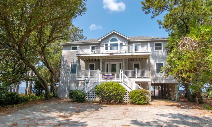 Corolla Light House | Discover 509 Friday Harbor: Soundfront with Pool & Hot Tub
