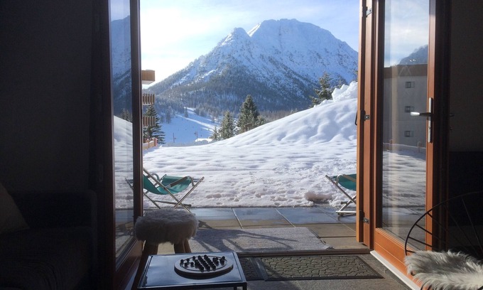 Montgenevre Apartment | Premium South Facing Apartment with Ocean View Terrace