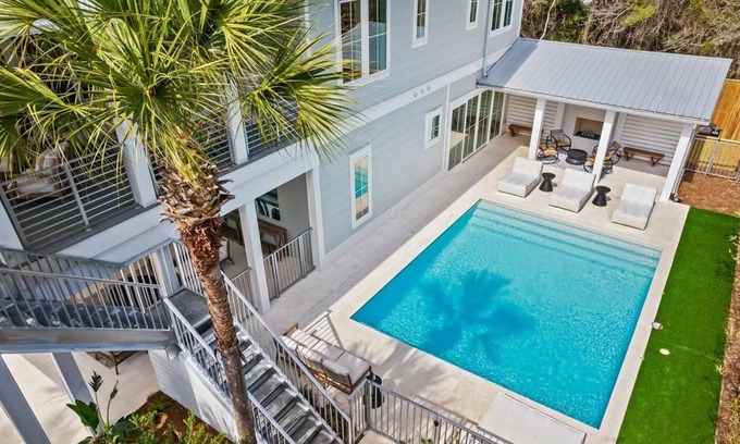 Gulfview Heights House | South of 30A - New Construction - Huge Pool - Near Beach Access - Location!