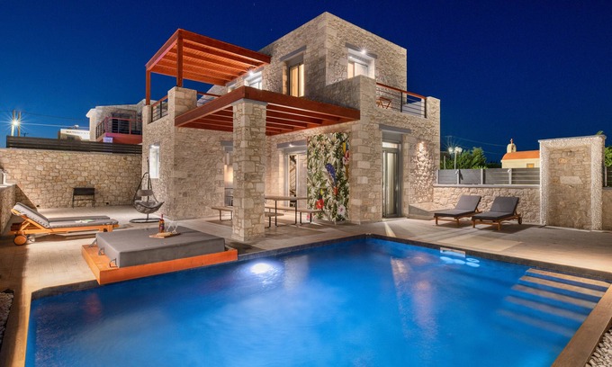Lahania Villa | Seaview Escape: Southrock Villas with Private Pool