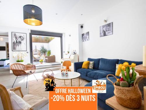 Sorgues Villa | Characterful Loft with Ocean View & Pool, Rated 9.3/10
